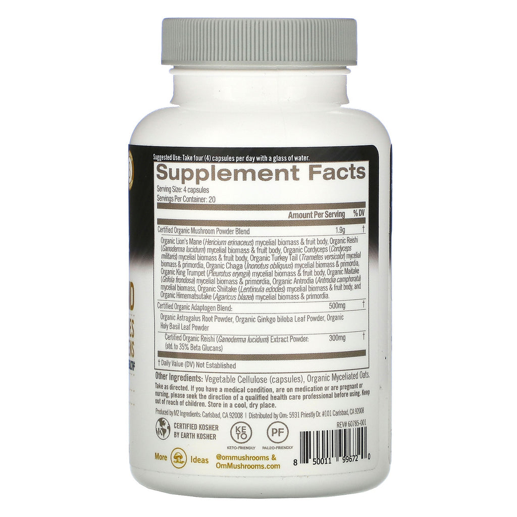 OM MUSH SPRFD MSTR BLND ( 1 X 80 CT   )