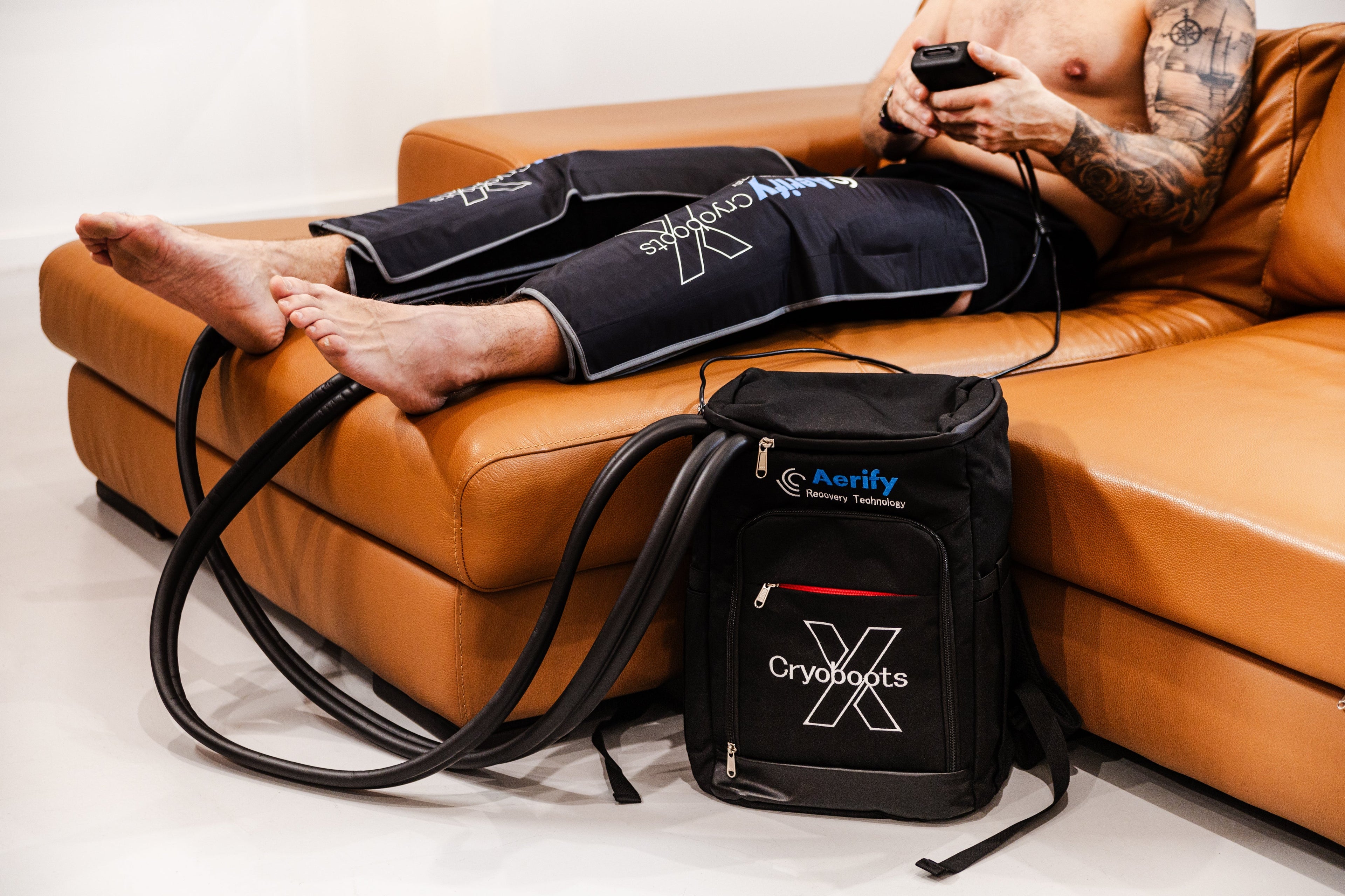 Aerify Cryoboots X – Portable Cryotherapy Compression Boots